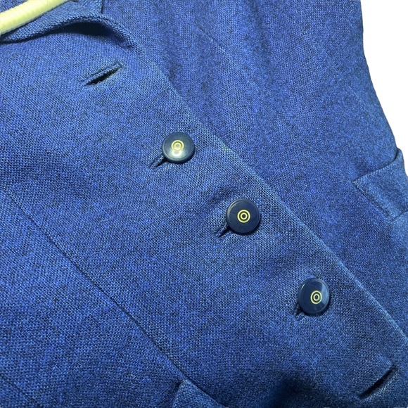 ⭐️ Vintage 70s Royal Blue Blazer - Picture 4 of 5